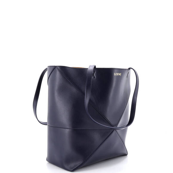 Loewe Medium Puzzle Fold Tote Leather - Picture 2 of 6